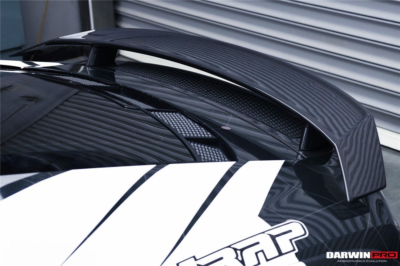 2016 - 2019 Audi R8 GEN2 V10 PLUS Coupe ONLY GT Style Carbon Fiber Trunk Wing with Base
